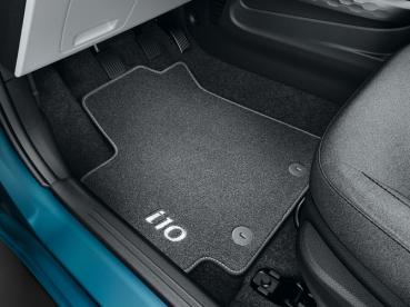 Hyundai Velour-Fußmatten i10 Logo auf Fahrerseite