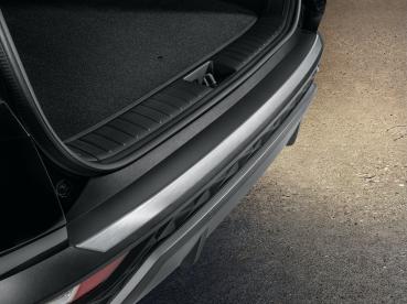 Hyundai Tucson NX4 Ladekantenschutzleiste gebürstetes Aluminium