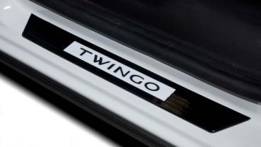 Renault Twingo III Einstiegsleisten Weiß
