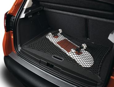 Renault Zoe doppelter Kofferraumboden Zurrösen für horizontales Haltenetz